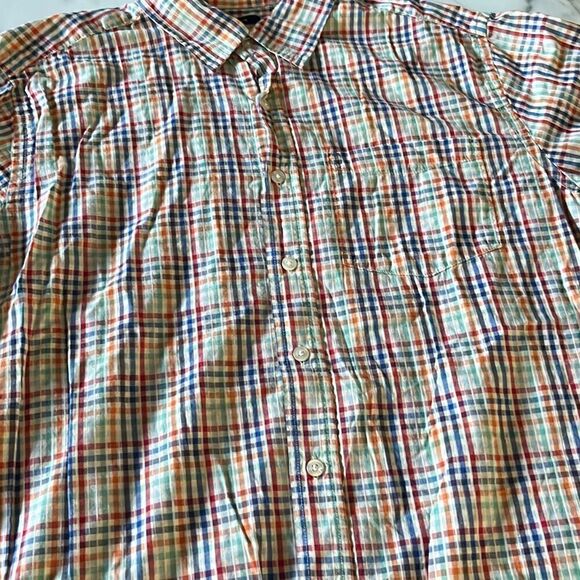Gap Slim Fit Short Sleeve Button Up Sz. XL - Picture 1 of 6